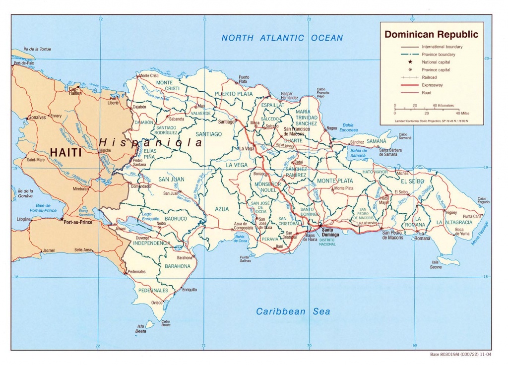Dominican Republic Maps | Printable Maps Of Dominican Republic For - Free Printable Map Of Dominican Republic