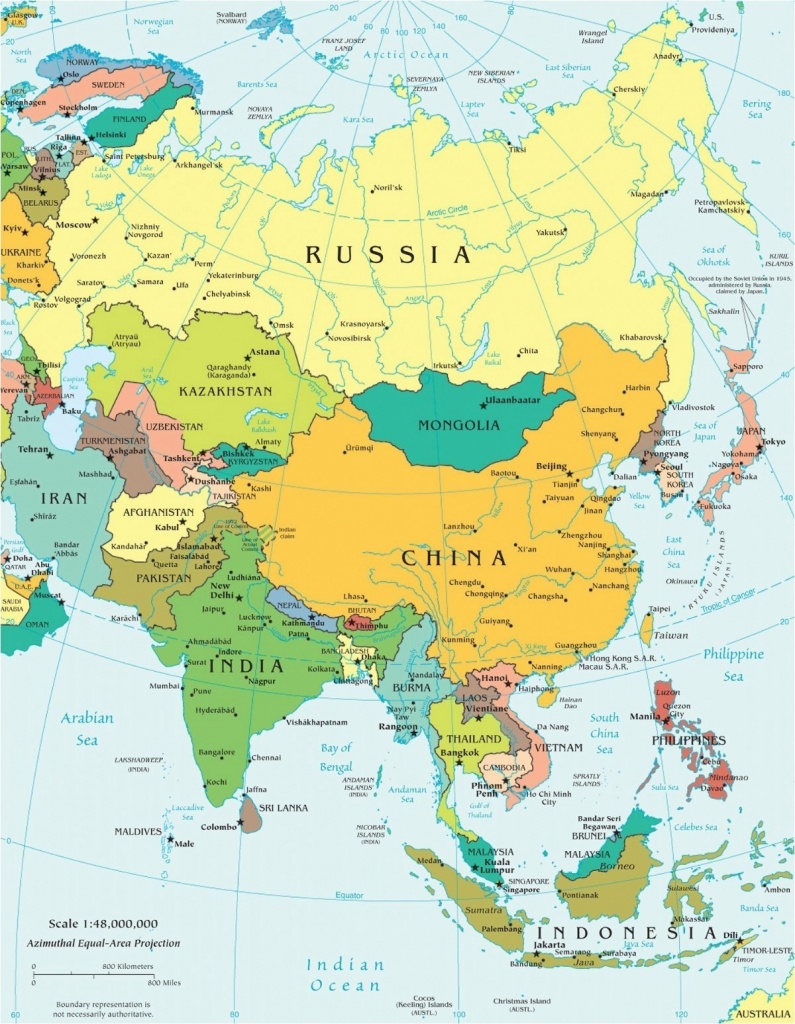 Download Asia Map No Labels Montessori 19 Free Printable Maps Europe - Free Printable Map Of Asia