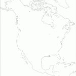 Download Free North America Maps   Blank Map Of North America Printable