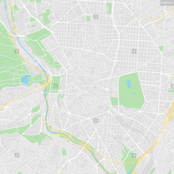 Printable Map Of Madrid