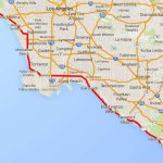 Drive The Pacific Coast Highway In Southern California   Map Of Malibu California Area