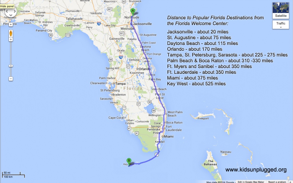 Driving From New York To Florida – A Step-By-Step Itinerary | Kids - Map Of I 95 From Florida To New York