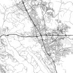 Dublin, California   Area Map   Light | Hebstreits Sketches   Map Of Dublin California Area