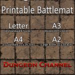 Dungeon Tiles   Printable Battlemat   Dungeon Channel   Printable D&d Map Tiles
