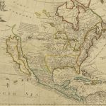 Early Map Of North America Depicting California As An Island   Early California Maps