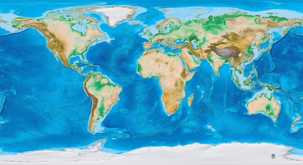 Earth S Topography And Bathymetry No Labels Topographic World Map   Earths Topography And Bathymetry No Labels Topographic World Map Printable 