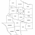 East Texas County Map | Dehazelmuis   East Texas County Map