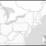 Eastern States Northeast Usa Outline Map   Berkshireregion   Printable Map Of New England