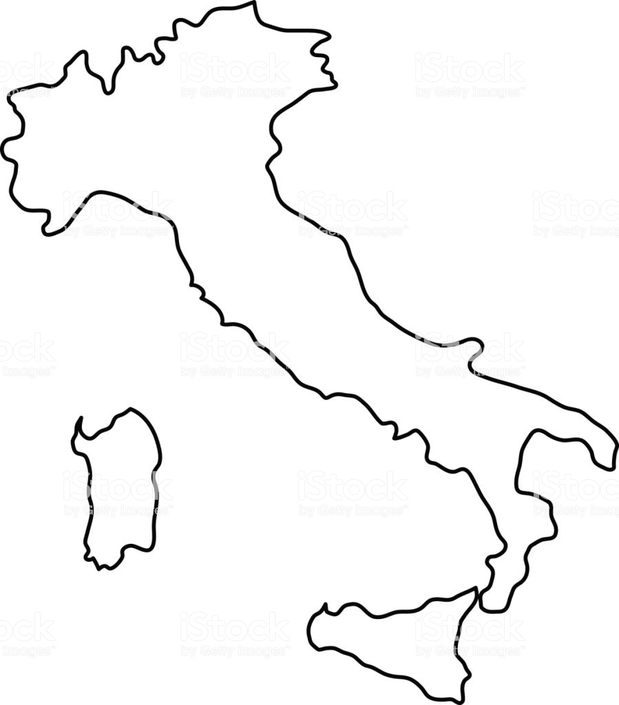 Ebdaabbdbfcceba Clipart Italian Regional Map Italy Black And White - Printable Blank Map Of Italy