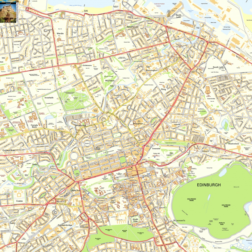 edinburgh map