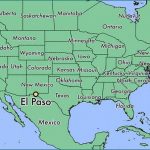 El Paso, Texas) Carte   Carte De El Paso, Texas (Texas   Usa)   Where Is El Paso Texas On The Map