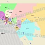 El Paso Zip Code Map | Mortgage Resources   Where Is El Paso Texas On The Map