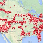 Elon Musk: Tesla Charging Locations Will Be "virtually Everywhere   Tesla Charging Stations Map California