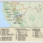 Emigrant Trails Of Nevada And California | California Nevada Chapter   California Trail Map