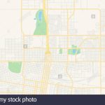 Empty Vector Map Of Amarillo, Texas, Usa, Printable Road Map Created   Printable Map Of Amarillo Tx