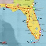 Epic Florida Road Trip Guide For July 2019   Map Of Florida East Coast Beach Towns