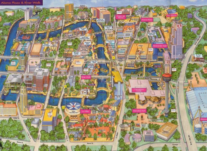 Map Of Hotels In San Antonio Texas