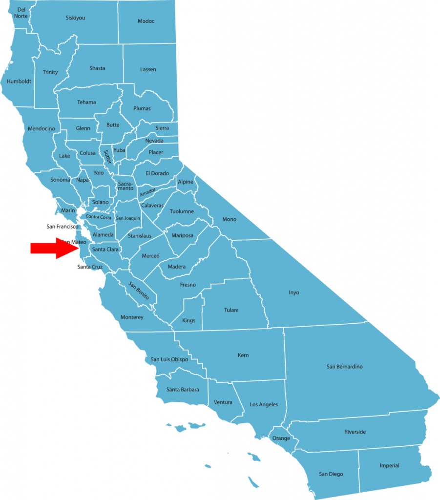 San Mateo County Map My Blog Best Of California - Touran - San Mateo ...