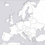 Europe Blank Map   Printable Blank Map Of Europe