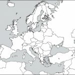 Europe Blank Map Worksheet   Maplewebandpc   Printable Blank Map Of Europe