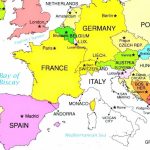 European Cou Popular World Map Eu Countries Best Of Map Of European   Printable Map Of Europe With Countries And Capitals