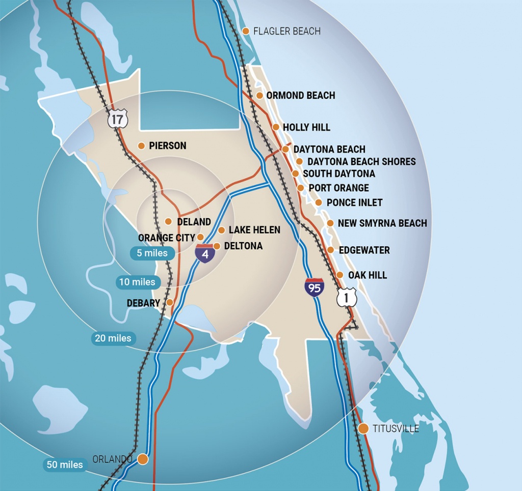 Explore Our Beautiful Communities - Deland Florida Map