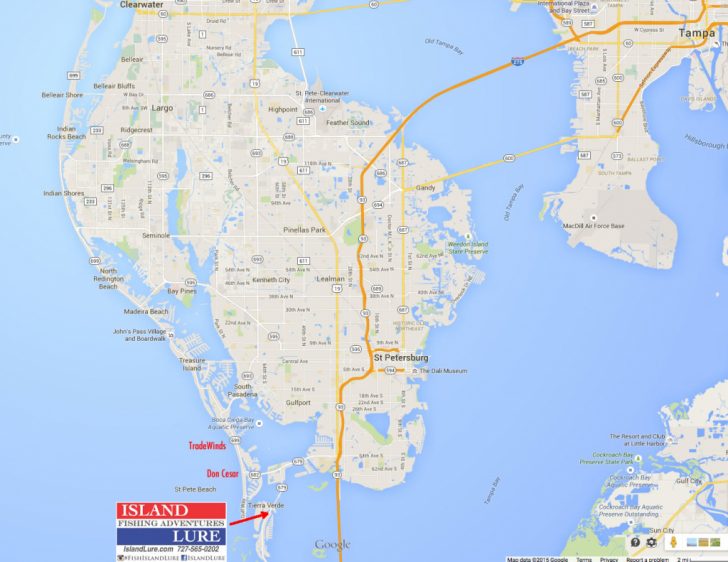 St Pete Beach Florida Map