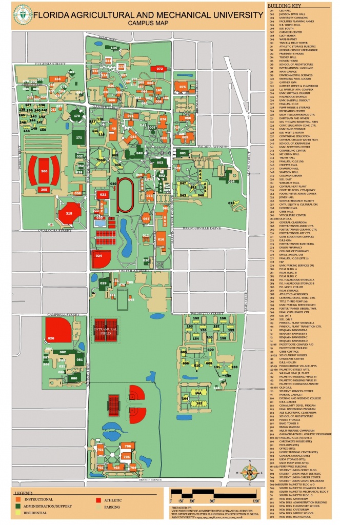 Florida State University Map