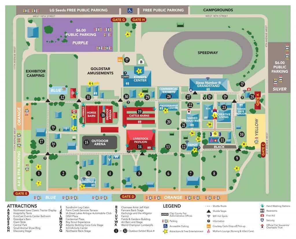 Fairgrounds Map – Clay County Fair And Events - Florida State Fairgrounds Map