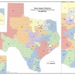 Federal Judges Propose Maps For Texas Legislative Races | The Texas   Texas Senate District 16 Map