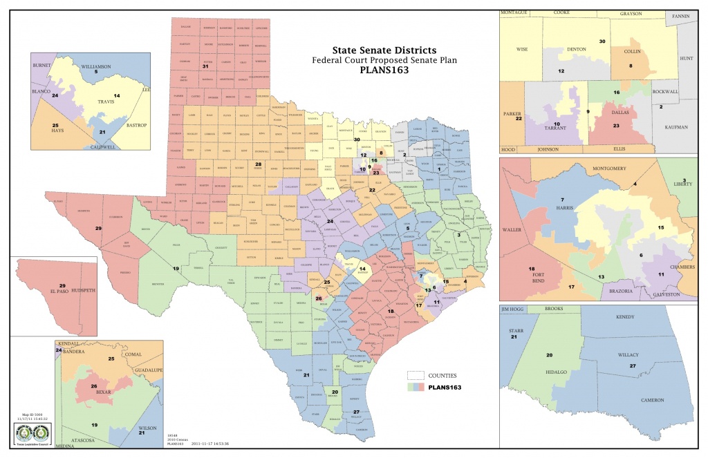 Federal Judges Propose Maps For Texas Legislative Races | The Texas - Texas State Senate Map