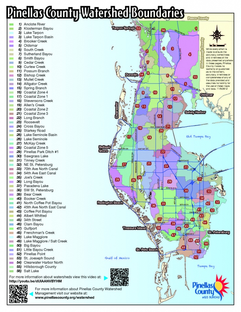 Fema Releases New Flood Hazard Maps For Pinellas County Florida Flood Plain Map 