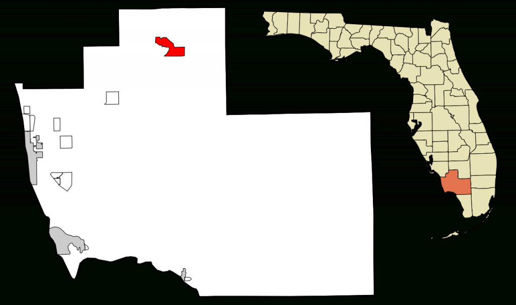 Fichier:collier County Florida Incorporated And Unincorporated Areas - Immokalee Florida Map