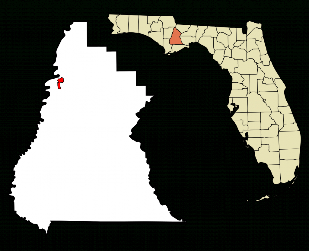 Fichier:liberty County Florida Incorporated And Unincorporated Areas - Bristol Florida Map