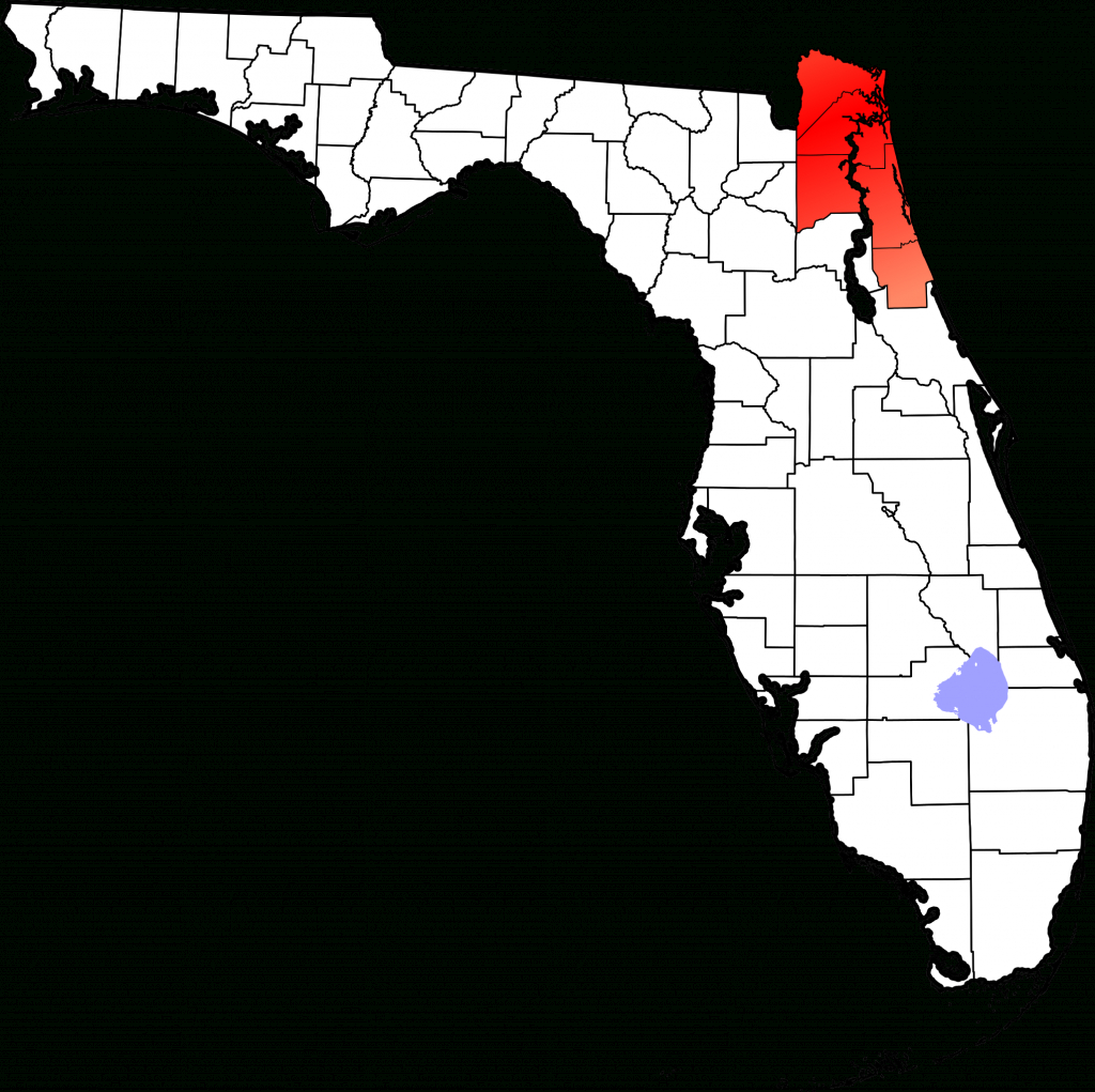 Fichier:map Of Florida Highlighting First Coast.svg — Wikipédia - Florida Coast Map
