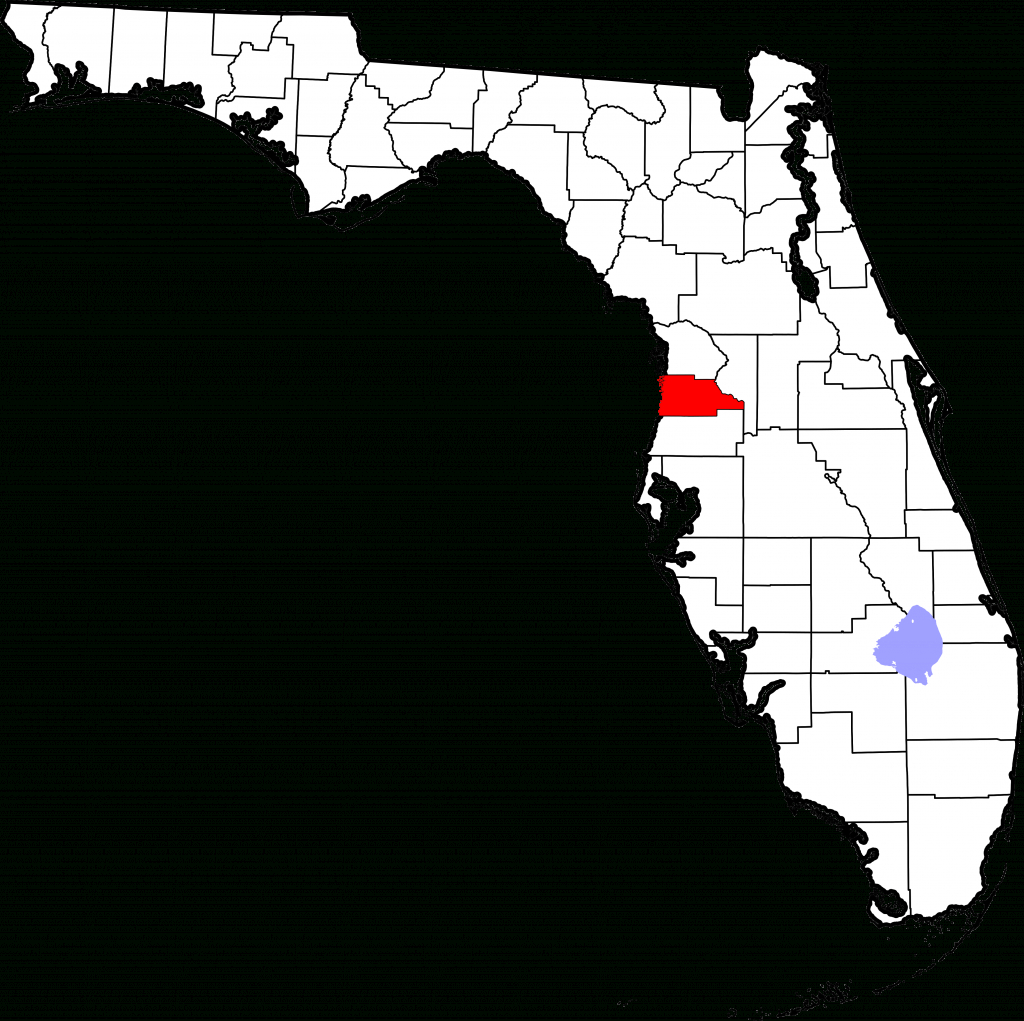 Fichier:map Of Florida Highlighting Hernando County.svg — Wikipédia - Hernando Florida Map
