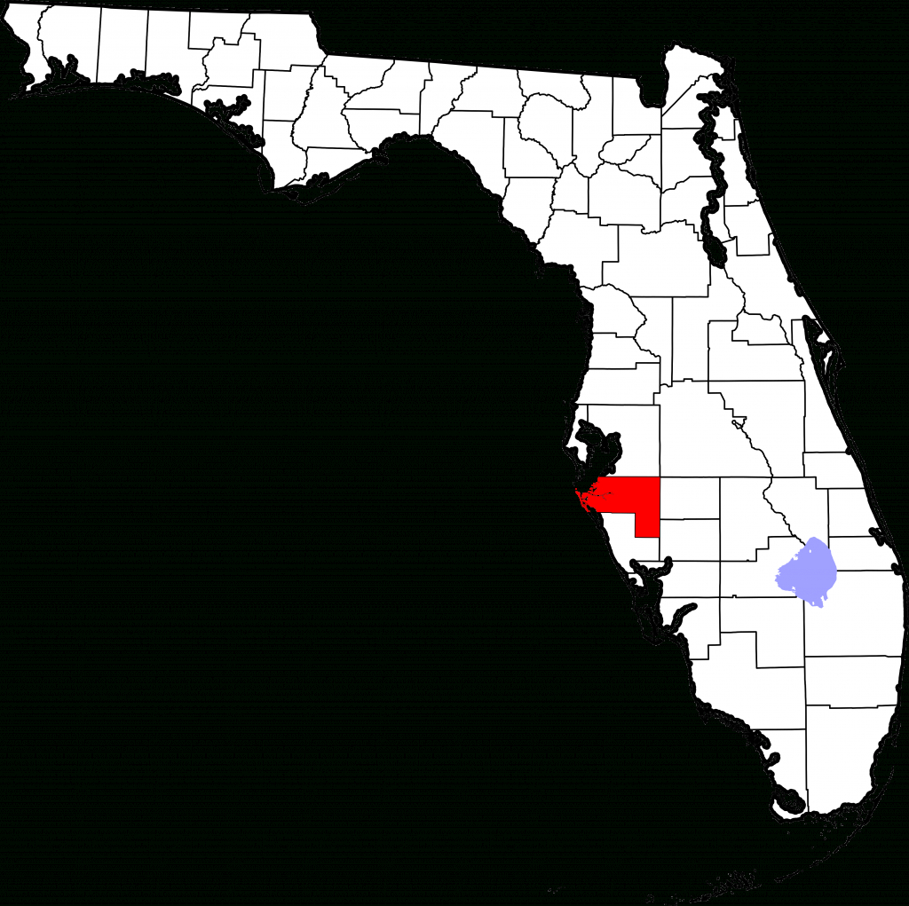 Fichier:map Of Florida Highlighting Manatee County.svg — Wikipédia - Ellenton Florida Map
