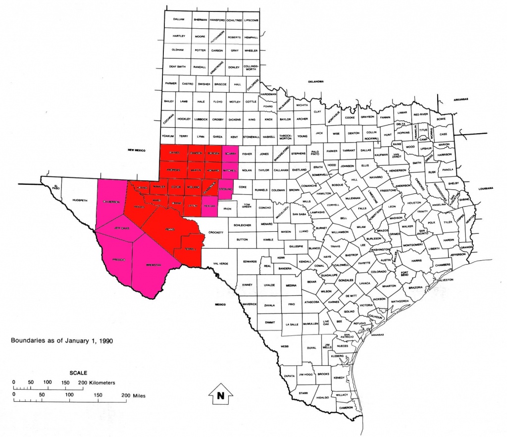 Fichier:map Of Texas Highlighting The Permian Basin — Wikipédia - Permian Basin Texas Map