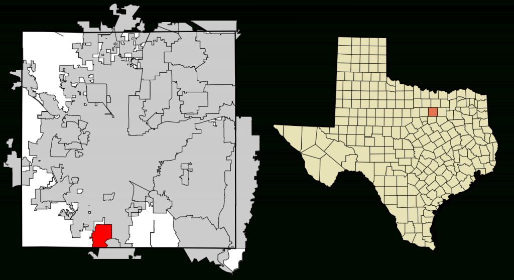 Fichier:tarrant County Texas Incorporated Areas Crowley Highlighted - Crowley Texas Map