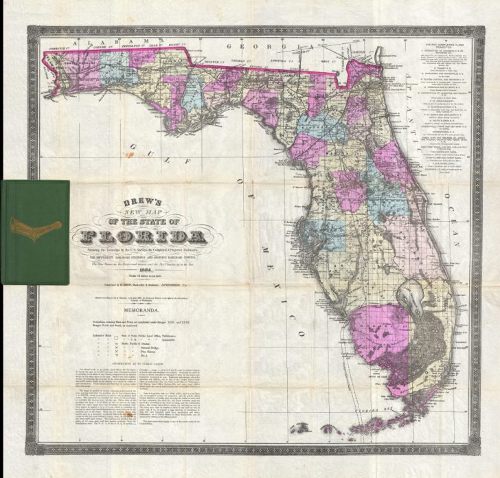 Florida Old Map