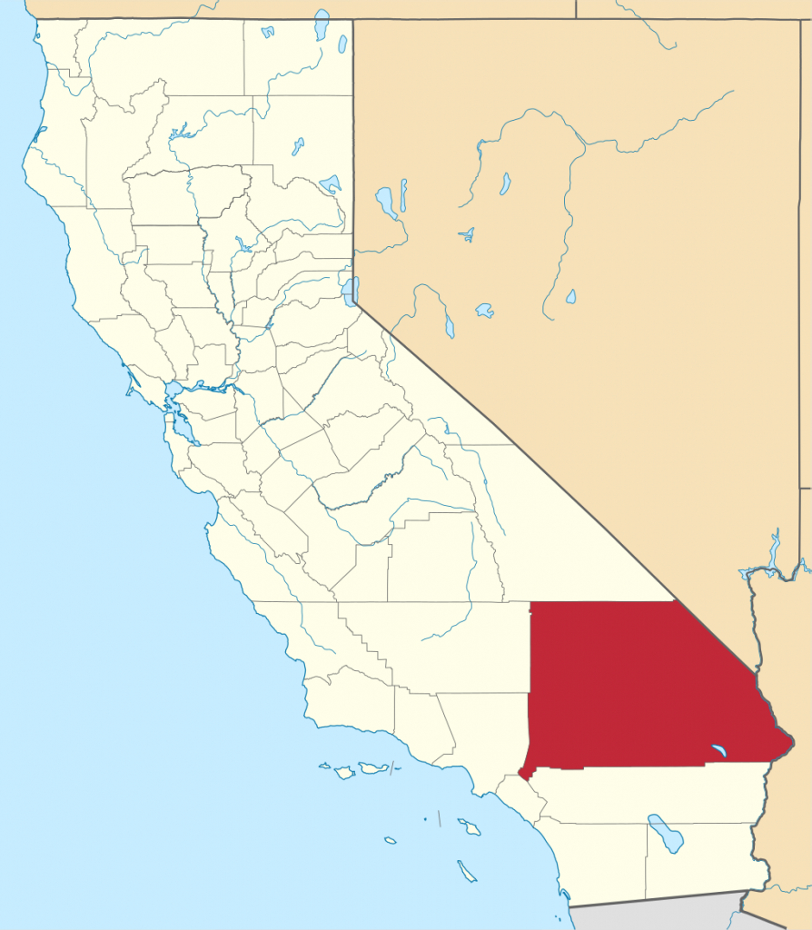 File:map Of California Highlighting San Bernardino County.svg - Loma Linda California Map