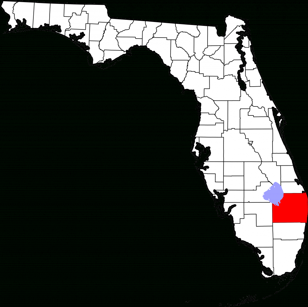 File:map Of Florida Highlighting Palm Beach County.svg - Wikimedia - Highland Beach Florida Map