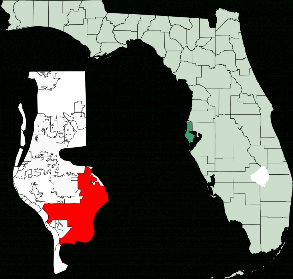 File:map Of Florida Highlighting St Petersburg.svg - Wikimedia Commons - St Pete Florida Map