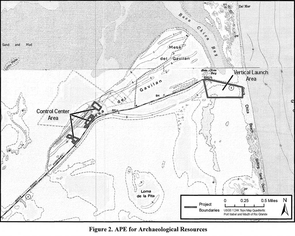 File:map Of Proposed Spacex Brownsville, Texas Launch Site - Map Of Brownsville Texas Area