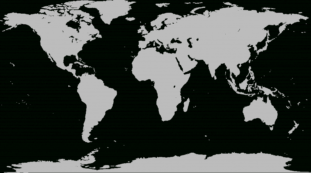 File:world Map Blank Without Borders.svg - Wikimedia Commons - World Map Mercator Projection Printable