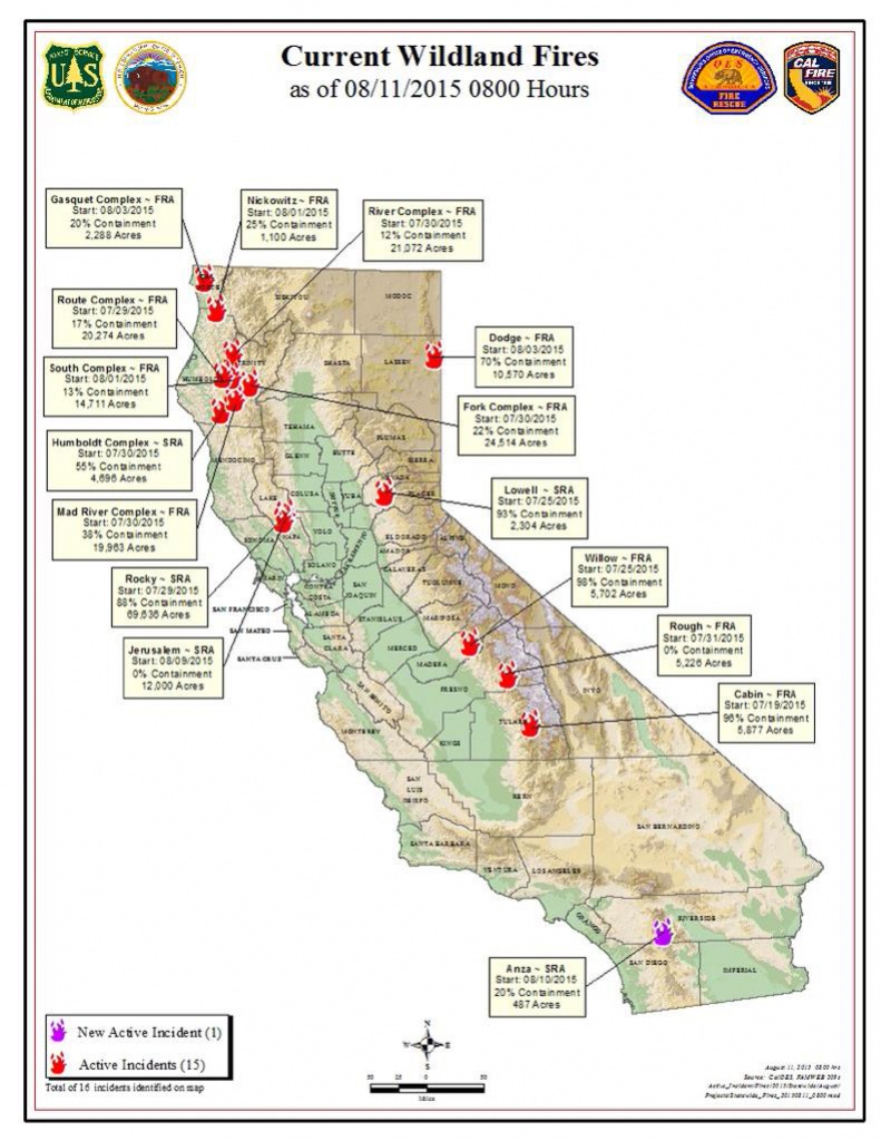 Fires California Map My Blog Best Of Wildfires Current - Touran - Map Of Current California Wildfires