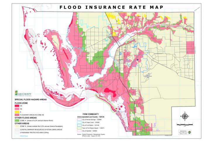 Cape Coral Florida Flood Zone Map