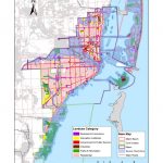 Flood Vulnerability Analysis In Miami, Fl (Final Project) | Halina   100 Year Flood Map Florida