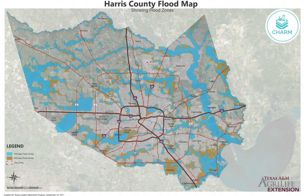 Flood Zone Maps For Coastal Counties | Texas Community Watershed - 100 Year Floodplain Map Texas