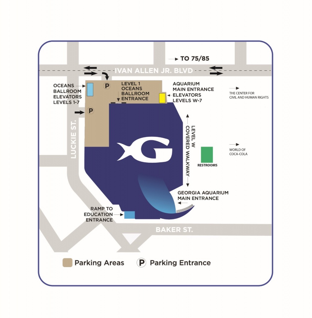 Florida Aquarium Map Ga Aquarium Parking Of Florida Aquarium Map - Florida Aquarium Map